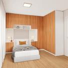 Guarda-Roupa Modulado de Canto 10 Portas 6 Peças Hera CabeCasa MadeiraOriginals