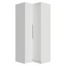 Guarda-Roupa Modulado de Canto 2 Portas Branco Neo Madesa