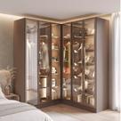 Guarda Roupa Modulado de Canto Linear 4 Peças 6 Portas Reflectas Orion CabeCasa MadeiraOriginals