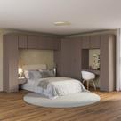 Guarda-roupa Modulado de Canto Obliquo 11 Peças com 12 Portas Orion CabeCasa MadeiraOriginals