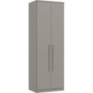 Guarda Roupa Modulado Elegance 2 Portas 78,5 cm - Cinza
