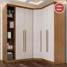 Guarda Roupa Modulado MDF Safira 009 5 Portas e 6 Gavetas Una Mobília