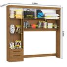 Guarda Roupa Modulado Paris 5 Portas Com Espelho E 2 Gavetas Freijó