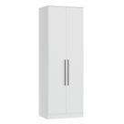 Guarda Roupa Modulado Requinte com 2 Portas - Branco Line Guarda Roupa Modulado Requinte com 2 Portas - Branco Line