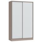 Guarda Roupa Modulado Requinte com 2 Portas de Correr - Duna Line/Branco Line