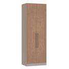 Guarda Roupa Modulado Requinte com 2 Portas - Duna Line/Macadâmia