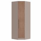 Guarda Roupa Modulado Requinte de Canto com 1 Porta - Duna Line/Macadâmia