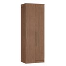 Guarda Roupa Modulado Requinte de Canto Reto com 1 Porta - Macadâmia