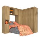 Guarda Roupa Modulado Solteiro Viola Boreal - Móveis Arapongas