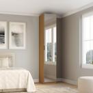 Guarda Roupa Modular 1 Porta Espelho com Gaveta 45cm Altezza Belmax