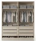 Guarda-Roupa Modular 4 Portas 6 Gavetas 1011 Ilan Carvalho