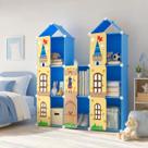 Guarda Roupa Modular Infantil Castelo Organizador De Brinquedos Menino