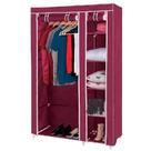 Guarda roupa modular organizador com arara e sapateira porta ziper azul luxo closet quarto