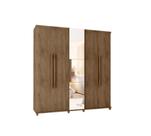 Guarda-Roupa Munique C/Espelho Freijó RV Móveis