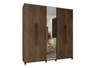 Guarda-Roupa Munique C/Espelho Freijó RV Móveis