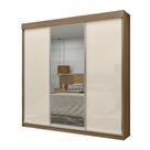Guarda-Roupa Navegantes - 3 Portas 3 Gavetas com Espelho MDF - Móveis Marafon Guarda-Roupa Navegantes - 3 Portas 3 Gavetas com Espelho MDF - Móveis Marafon