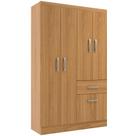 Guarda Roupa New Marbella Solteiro 5 Portas 1 Gaveta Evidencia Cor Cinamomo Guarda Roupa New Marbella Solteiro 5 Portas 1 Gaveta Evidencia Cor Cinamomo
