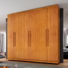 Guarda Roupa New Master 6 Portas Benetil Móveis - Cinamomo Guarda Roupa New Master 6 Portas Benetil Móveis - Cinamomo