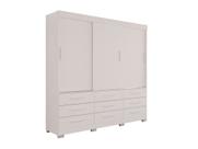 Guarda-Roupa New Star 3 Portas 9 Gavetas 1,80 Salleto