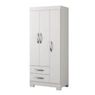 Guarda-Roupa NT 5000 - 3 Portas 2 Gavetas 3 Prateleiras - Notável