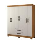 Guarda-Roupa NT 5130 - MDF 6 Portas 2 Gavetas - Notável Guarda-Roupa NT 5130 - MDF 6 Portas 2 Gavetas - Notável
