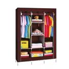 Guarda Roupa Organizador Compacto Dobrável 3 Portas Roupeiro