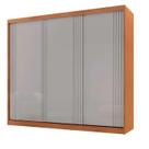 Guarda-Roupa Oslo 3 Portas de Correr MDF Naturale Off