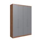 Guarda-Roupa Oxford 4 Portas 2 Gavetas 6 Prateleiras Casajá