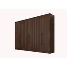 Guarda Roupa Oxford 6 Portas 6 Gavetas Com Ripado 100% Mdf Ipê - Made Marcs Guarda Roupa Oxford 6 Portas 6 Gavetas Com Ripado 100% Mdf Ipê - Made Marcs