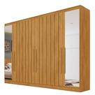 Guarda Roupa Oxford 6 Portas 6 Gavt Espelhado MDF - MadeMarcs