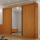 Guarda-roupa para Casal com Espelho San Marino 100% MDF