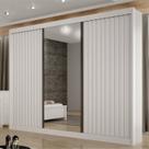 Guarda-roupa para Casal com Espelho San Marino 100% MDF
