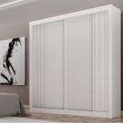 Guarda-roupa para Quarto Casal 2 Portas Milano MDF