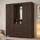 Guarda-roupa para Quarto com Espelho Pérsia