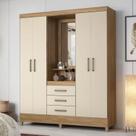 Guarda-roupa para Quarto com Espelho Pérsia