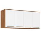Guarda Roupa Ponte Casal 4 Portas 71190k Amendola Branco Dem