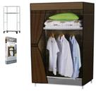 Guarda Roupa Portatil Armario Arara Roupas Organizador Cabideiro Prateleiras Organizador Compacto