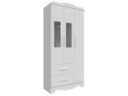 Guarda Roupa Provençal Bebê Moveis Peroba Clara MDF 03 pts Guarda Roupa Provençal Bebê Moveis Peroba Clara MDF 03 pts