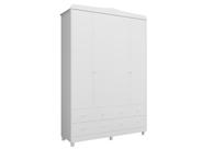 Guarda Roupa Provençal Moveis Peroba Elo 04 portas Ls MDF