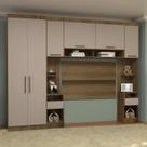 Guarda Roupa Queen Modulado Cp02 Delphi Avelã/Cinnamon L01 - Mpozenato