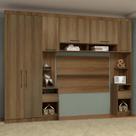 Guarda Roupa Queen Modulado Cp02 Delphi Avelã L01 - Mpozenato