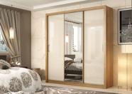 Guarda - Roupa RESIDENCE - 03Portas - 02Gav- AMENDOLA TOUCH / OFF WHITE Guarda - Roupa RESIDENCE - 03Portas - 02Gav- AMENDOLA TOUCH / OFF WHITE