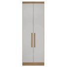 Guarda Roupa Rizon Módulo 2 Portas 3 Gavetas Novo Horizonte Cor Cumaru Fendy