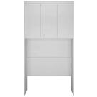 Guarda Roupa Rizon Módulo Aéreo Solteiro 3 Portas Novo Horizonte Cor Branco
