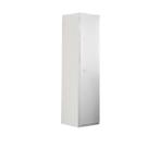 Guarda Roupa Roupeiro 1 Porta Módulo Armário Ludi 100% MDF Branco