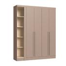 Guarda Roupa / Roupeiro 3940A Castro 4 Portas 2 Gavetas Infinity Duna