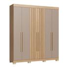 Guarda Roupa / Roupeiro Castro 3220A Verona 6 Portas 2 Gavetas 203x178x47cm