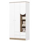 Guarda Roupa / Roupeiro Henn L131-190 Magia 3 Portas 2 Gavetas 180x92x41cm