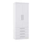 Guarda Roupa Roupeiro Modulado Alpes 2 Portas 4 Gavetas - Módulo Alpes - Luciane Guarda Roupa Roupeiro Modulado Alpes 2 Portas 4 Gavetas - Módulo Alpes - Luciane