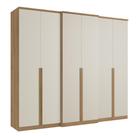 Guarda Roupa / Roupeiro THB 5784 Valencia 6 Portas 4 Gavetas 230x261x53cm